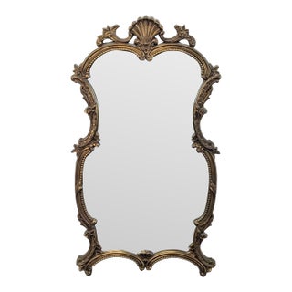 Vintage Carved Mirror For Sale