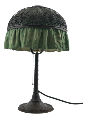 Antique Art Nouveau Table Lamp from Reinhold Kirsch, 1900s