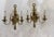 1900 Gilt Bronze Federal Style Large Sconces 3 Lights For Sale - Image 12 of 13