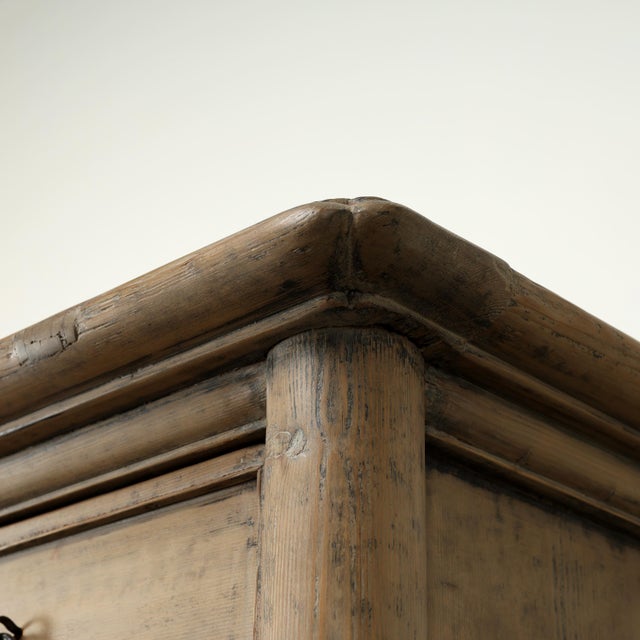 Vintage Storage Cabinet - Six Drawers - Weathered Natural For Sale - Image 12 of 16