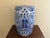 Late 20th Century Blue and White Porcelain Chinoiserie Chinese Garden Stool or Side Table For Sale - Image 10 of 10