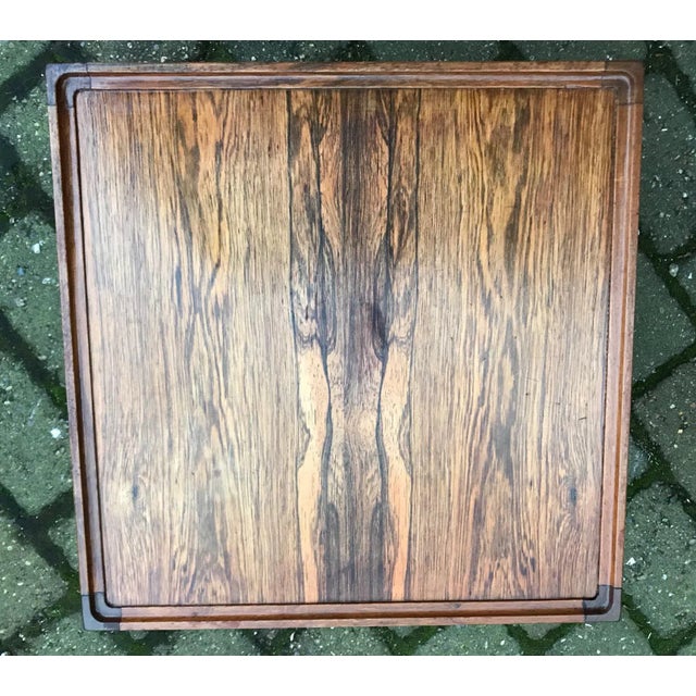 Mid-Century Modern Mid-Century Danish Rosewood Side Table, 1960s For Sale - Image 3 of 9