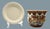 Hand-Painted Asian Porcelain Planter with Birds, Florals & Gold Accents A vibrant and intricately detailed porcelain...