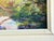 1970s Signed Florida Coastal Landscape by Carolton Barron in Lilac Frame For Sale - Image 5 of 10