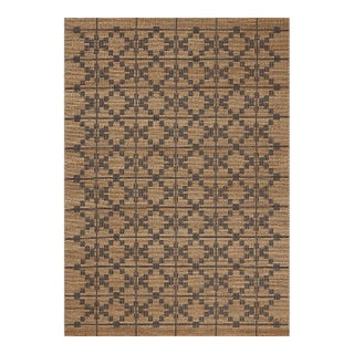 Chris Loves Julia x Loloi Judy Natural / Graphite 9'-3" x 13' Area Rug For Sale