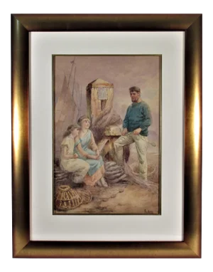 Edward Duncan, Fishing Net, Circa 1875