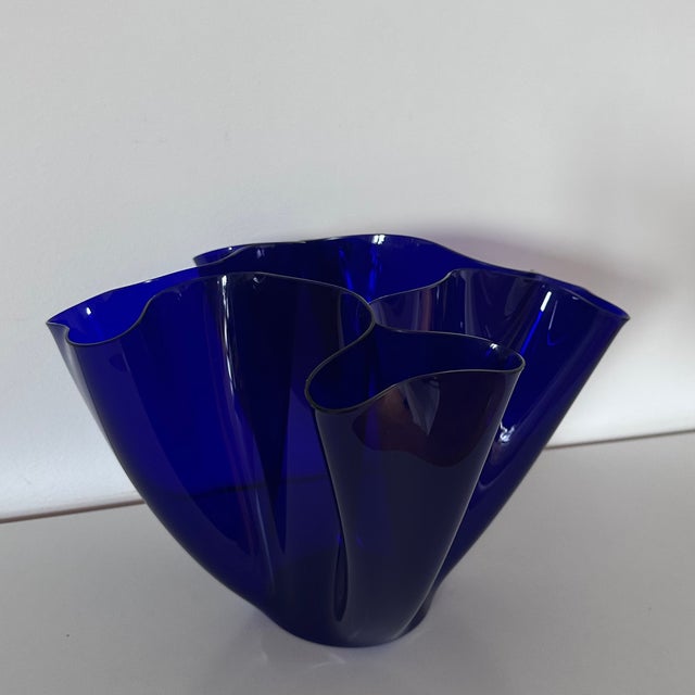 1930s Cartoccio Vase by Pietro Chiesa for Fontana Arte, 1932 For Sale - Image 5 of 10
