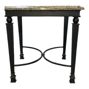 Pierce Martin Transitional Granite End Table