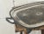 Mid 20th Century Large Mid Century Silver Tray From Sheridan For Sale - Image 5 of 10