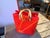 2000 - 2009 2002 Louis Vuitton Red Vernis Patent Leather Reade Tote Bag by Robert Wilson For Sale - Image 5 of 17