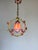 ⁠1970s Vintage Italian Pink Murano Ruffled Glass and Ceramic Rose Chandelier⁠ For Sale - Image 15 of 17
