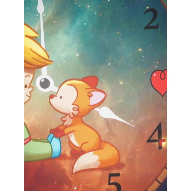 Antoine De Saint-Exupery, L'horloge du Petit Prince, Lithograph For Sale - Image 6 of 7