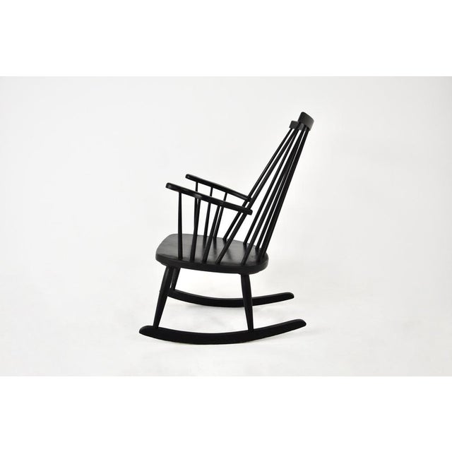 Rocking Chair by Lena Larsson for Nesto, 1960s For Sale - Image 6 of 13