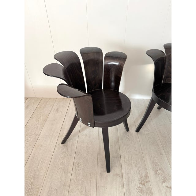 Fiore Chairs by Miro Harold, 1980s, Set of 6 For Sale - Image 11 of 18