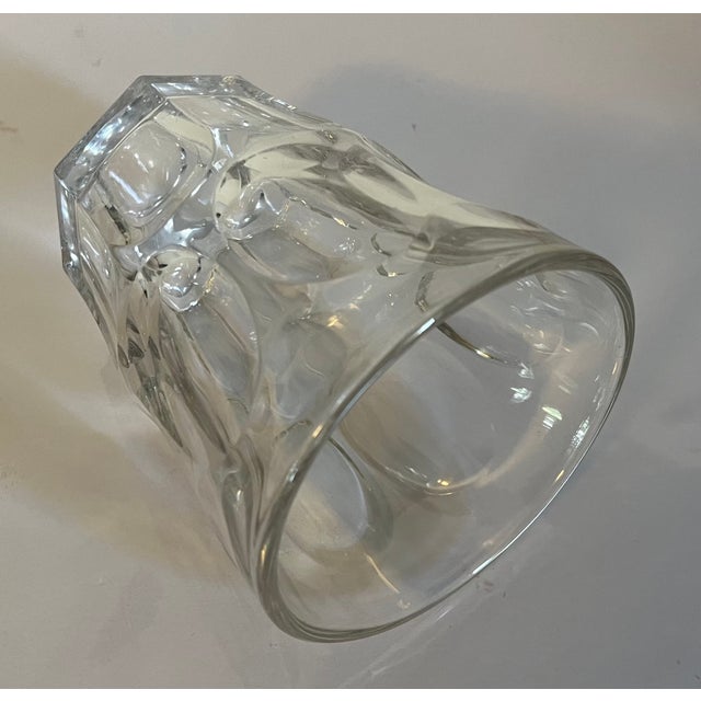 Glass Large Antique Mid 19th Century American Classical Ashburton Flint Glass Whiskey Tumbler or Flip, Circa 1850 For Sale - Image 7 of 17