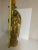 Gold Metal Angel Candlestick - 31" For Sale - Image 9 of 9