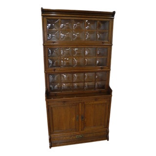 Art Nouveau Display Cabinet, 1890s For Sale