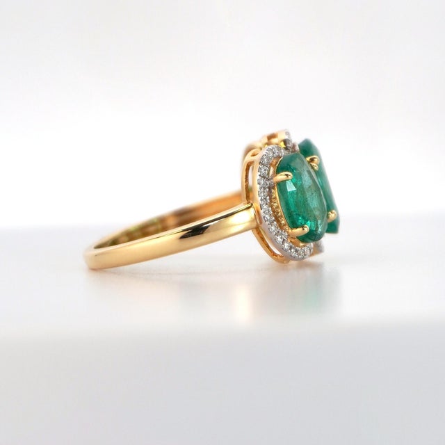 Category: Ring Metal: 14KT Yellow Gold (60/995) Gross Weight: 3.21g Net Metal Weight: 2.355g Stone 1: Natural Diamond Rd,...