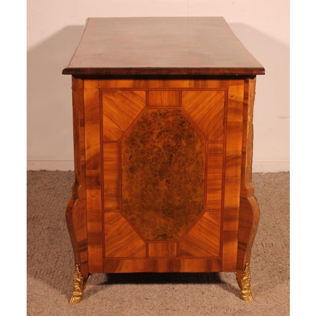 Brown Mazarine Commode, Early 18th Century For Sale - Image 8 of 15