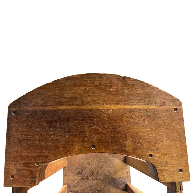 Early 20th Century French Oak Library Ladder For Sale - Image 9 of 11