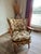 American Vintage Tell City “Andover” Colonial Revival Solid Maple Glider Living Room Suite – Sofa, Lounge Chairs & Rocker For Sale - Image 3 of 7