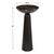 Art Deco Hastings Brown Marble Accent Table For Sale - Image 3 of 6
