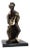 Mid-Century Modern Picasso Bronze Guitarist Sculpture For Sale