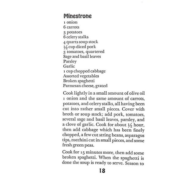 "The Melting Pot: A Cookbook of All Nations" 1958 Beilenson, Edna [Compiled By] For Sale - Image 10 of 10