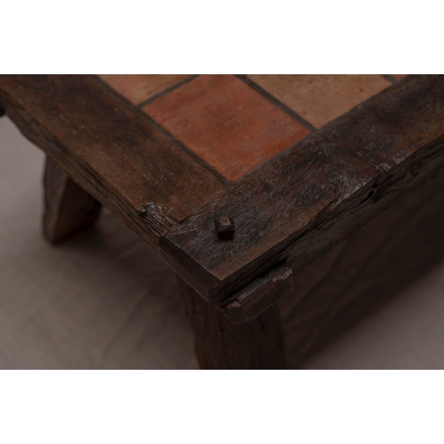 1960s Mid-Century French Brutalist Coffee Table, 1960s For Sale - Image 5 of 13
