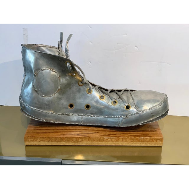 Contemporary Converse Sneaker Sculpture Monogrammed For Sale - Image 3 of 13