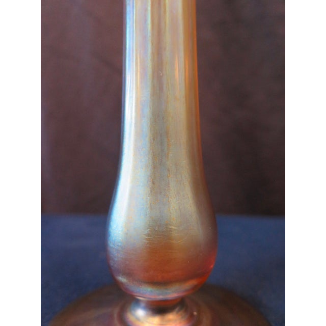 Art Nouveau Early 20th Century Tiffany Studios Bud Vase For Sale - Image 3 of 7