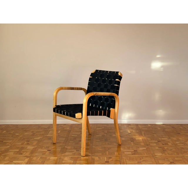 Model 45 Lounge Chair attributed to Alvar Aalto for Artek, 1970s For Sale - Image 10 of 14