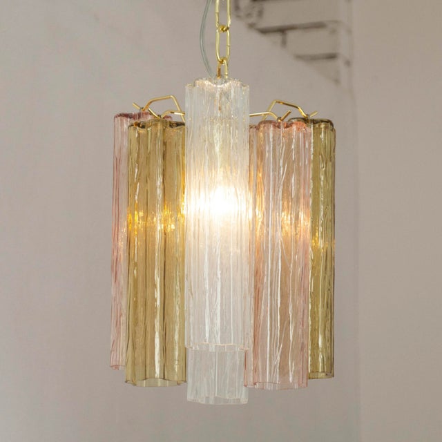 Brown Suspension Lamp in Murano Glass, Italy, 1990s For Sale - Image 8 of 13