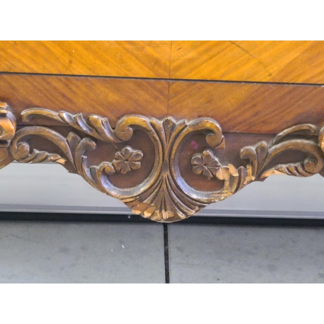 Antique French Style Bedroom Suite with Headboard & Footboard, Seven