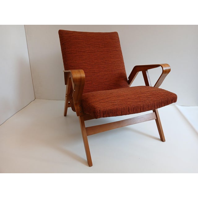 Armchair by František Jirák for Tatra, 1960s, in Very Good conditions. Designed 1960 to 1969 This piece has an attribution...