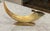 Vintage Mid-Century Natural Steer Horn & Metal Desktop Cigar/Cigarette Ashtray - Ralph Lauren, Western Decor, Lodge, Cabin or Man Cave - See Pics! For Sale - Image 4 of 7