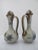 1960s Ken Edwards El Palomar Blue Bird Mexican Tonala Folk Art Oil & Vinegar Cruets For Sale - Image 5 of 13