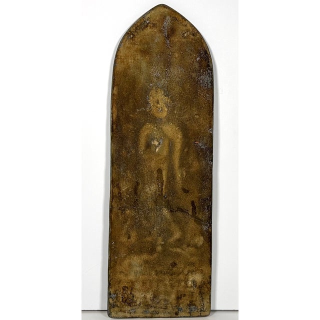 Antique Thai Buddhist Votive Plaque For Sale - Image 9 of 15