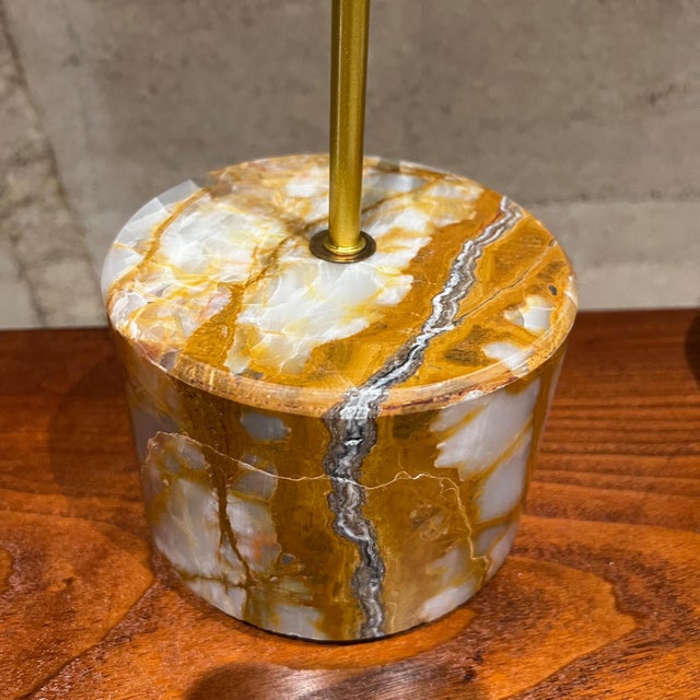 Modern Pr Limited Edition Polished Quartz Table Lamps For Sale - Image 3 of 11