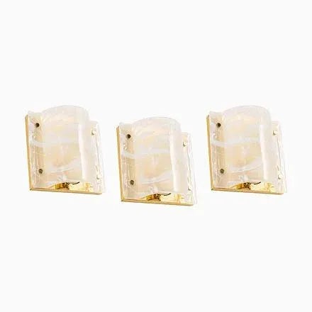 Murano Glass Wall Sconces from Hillebrand, Germany, 1970s, Set of 2 For Sale - Image 11 of 11