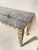 Stone Console Table With Marble Top For Sale - Image 7 of 11