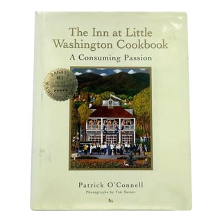 Signed the Inn at Little Washington Cookbook Patrick O'Connell 1996 Hardcover For Sale