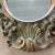 Rococo Mid 20th Century Carved Italian Rococo Style Oval Gilt Mirror For Sale - Image 3 of 9