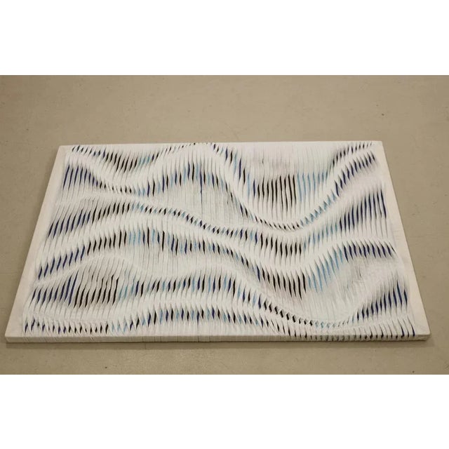 Yasmina Kijek, Textured Artwork with Relief Effect, 2023, Fabric & Mixed Media For Sale - Image 13 of 13