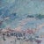 Unknown, Expressionist Landscape, 1950s, Oil on Canvas For Sale - Image 7 of 9