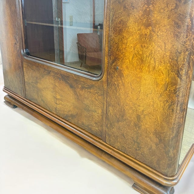 According to the inspection certificate, this book or shelf cabinet was manufactured around 1930 by the company EHD -...