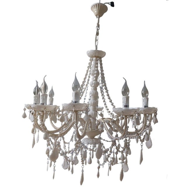 Elegant 10-Arm Plastic Chandelier – Classic Design Bring timeless elegance into your home with this beautiful 10-arm...