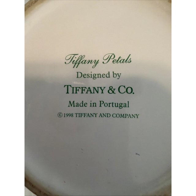 Mid-Century Modern Vintage MCM Tiffany & Co Floral Vase For Sale - Image 3 of 3
