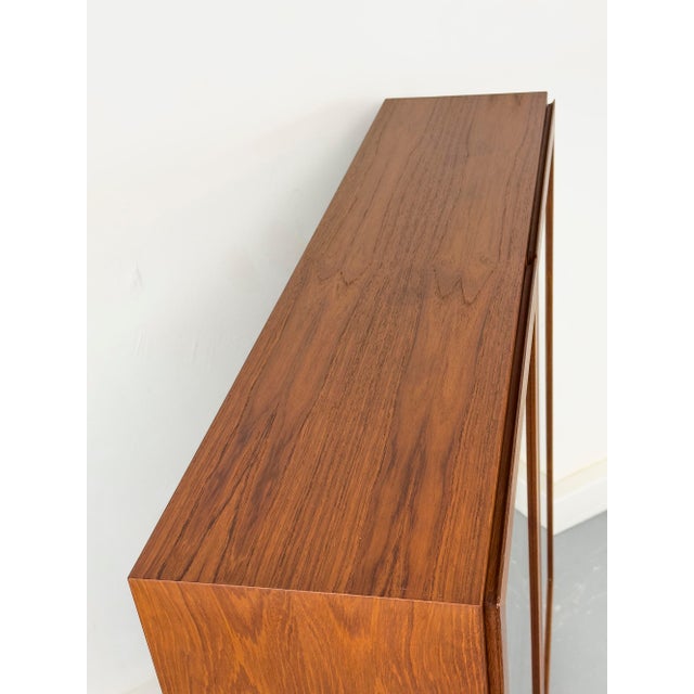 Teak Cabinet with Glass Doors from Omann Jun, 1960s For Sale - Image 15 of 18
