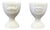 Jonathan Adler Mr. & Mrs. Muse Egg Cups, a Pair For Sale